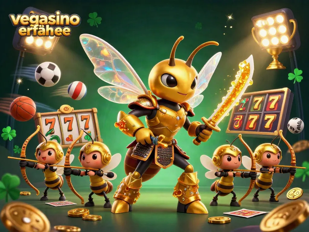 Experience thrilling gameplay with vegasino erfahrungen showcasing vibrant 3D characters and dynamic casino elements.