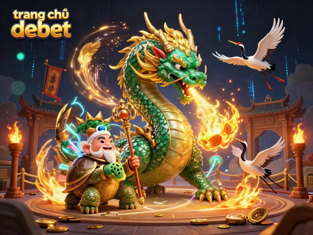 Experience the thrill of trang chủ debet with an epic dragon and lucky symbols enhancing your gameplay.